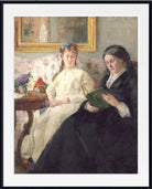Berthe Morisot, French Fine Art Print : The Mother and Sister of the Artist