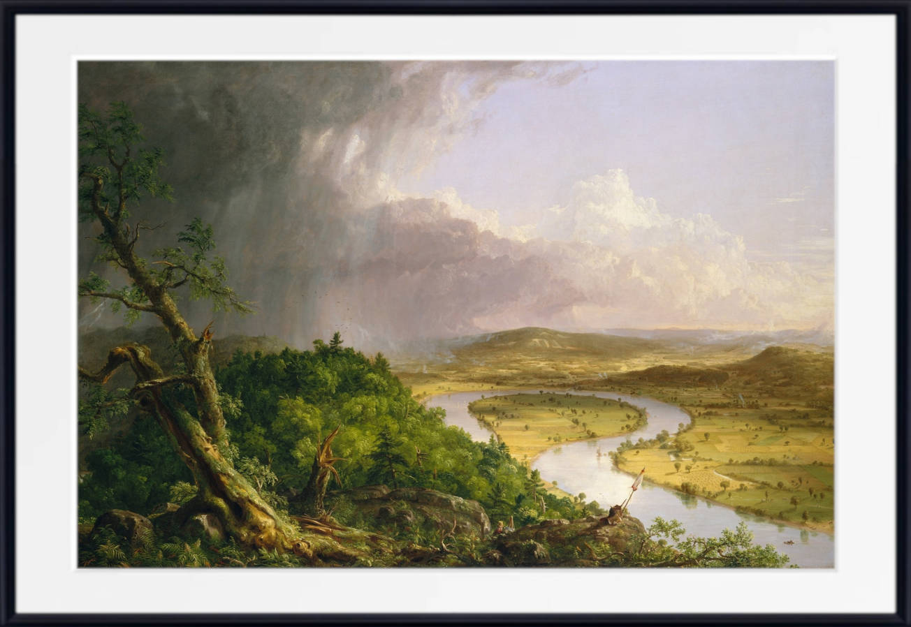 Thomas Cole Fine Art, The Oxbow (The Connecticut River near Northampton)