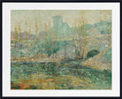 The Pond and Gapstow Bridge, New York City, Ernest Lawson Fine Art Print