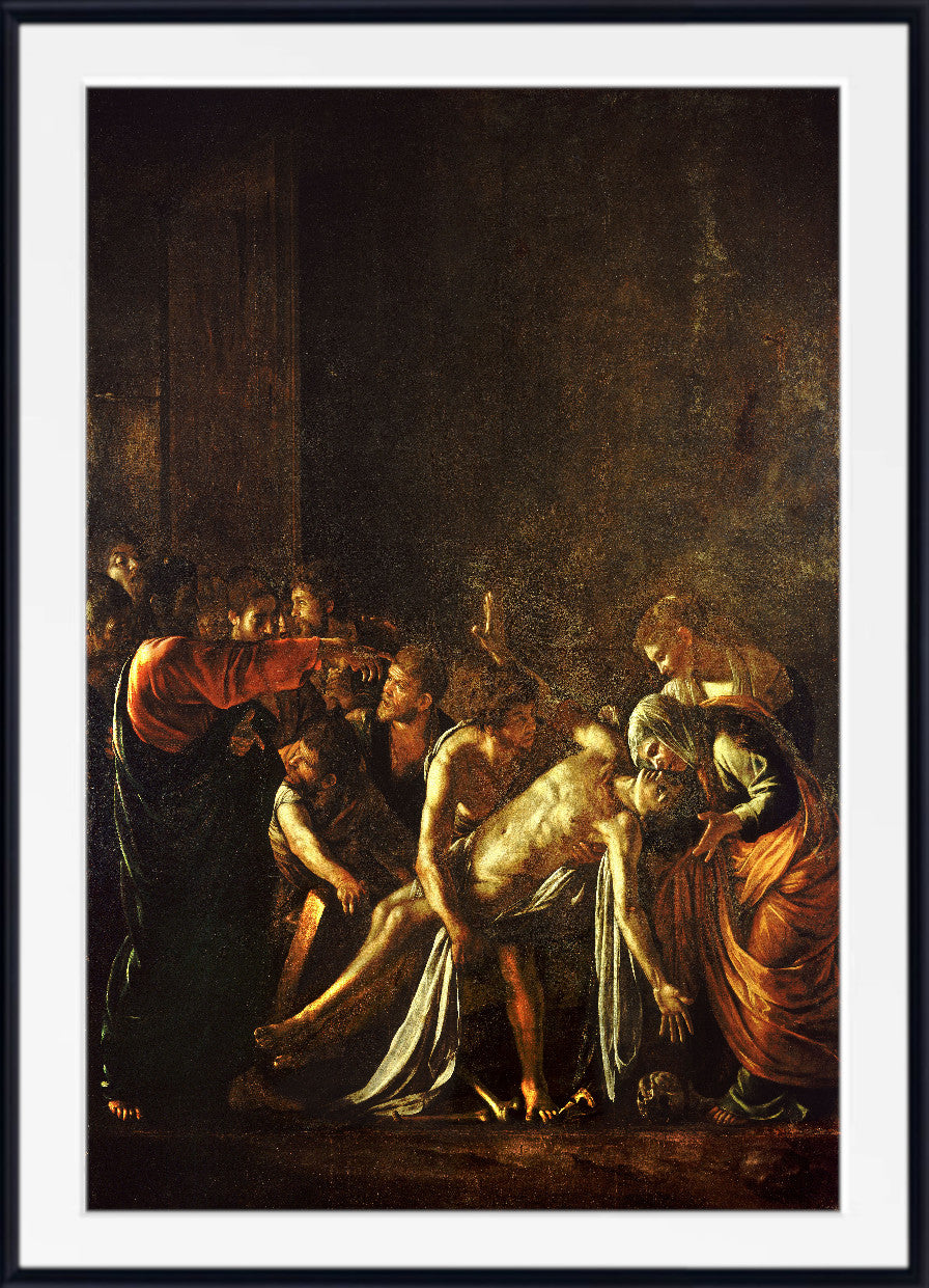 The Raising of Lazarus, Caravaggio