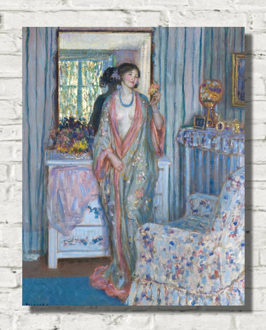 Frederick Carl Frieseke Prints, The Robe (1915)