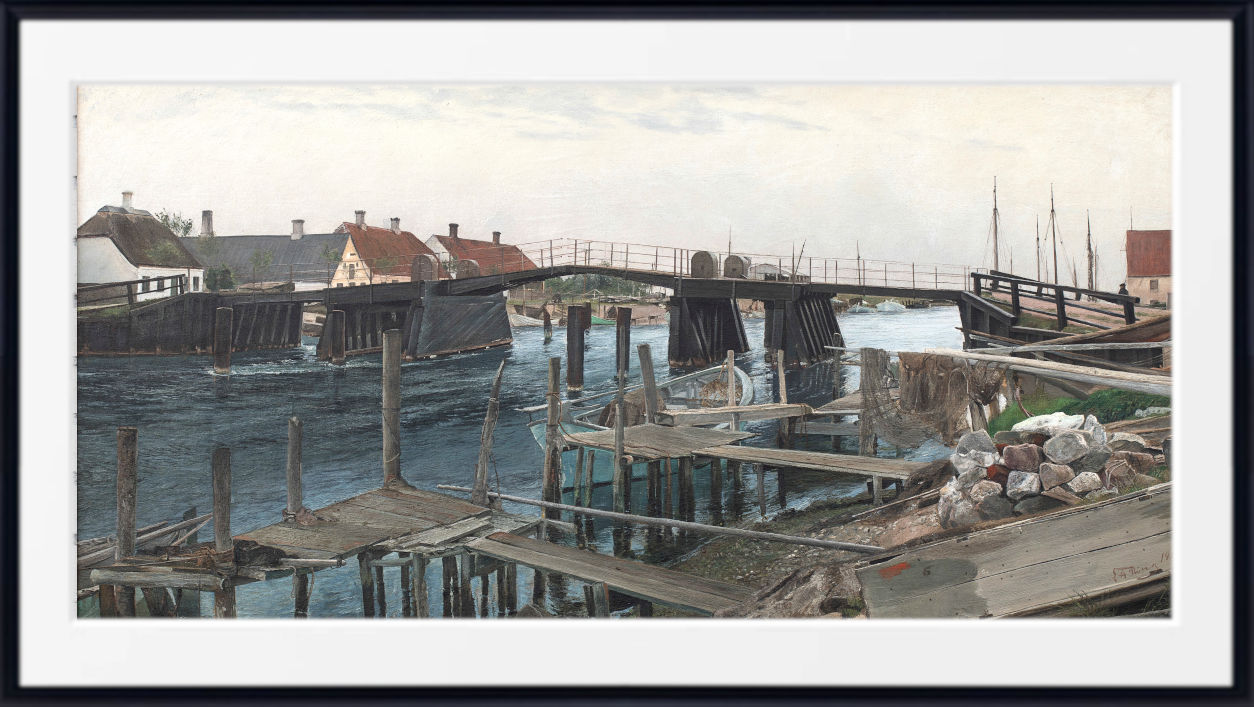 Bridge Scene by Laurits andersen Ring