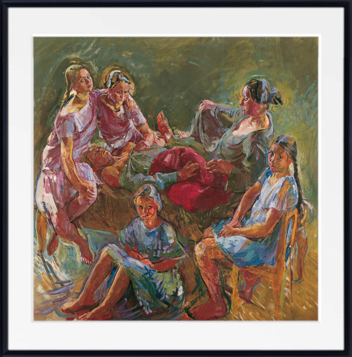 The artist’s family (1928), Anton Kolig