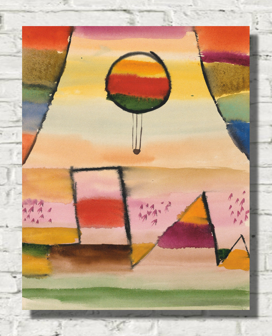 The balloon in the window by Paul Klee