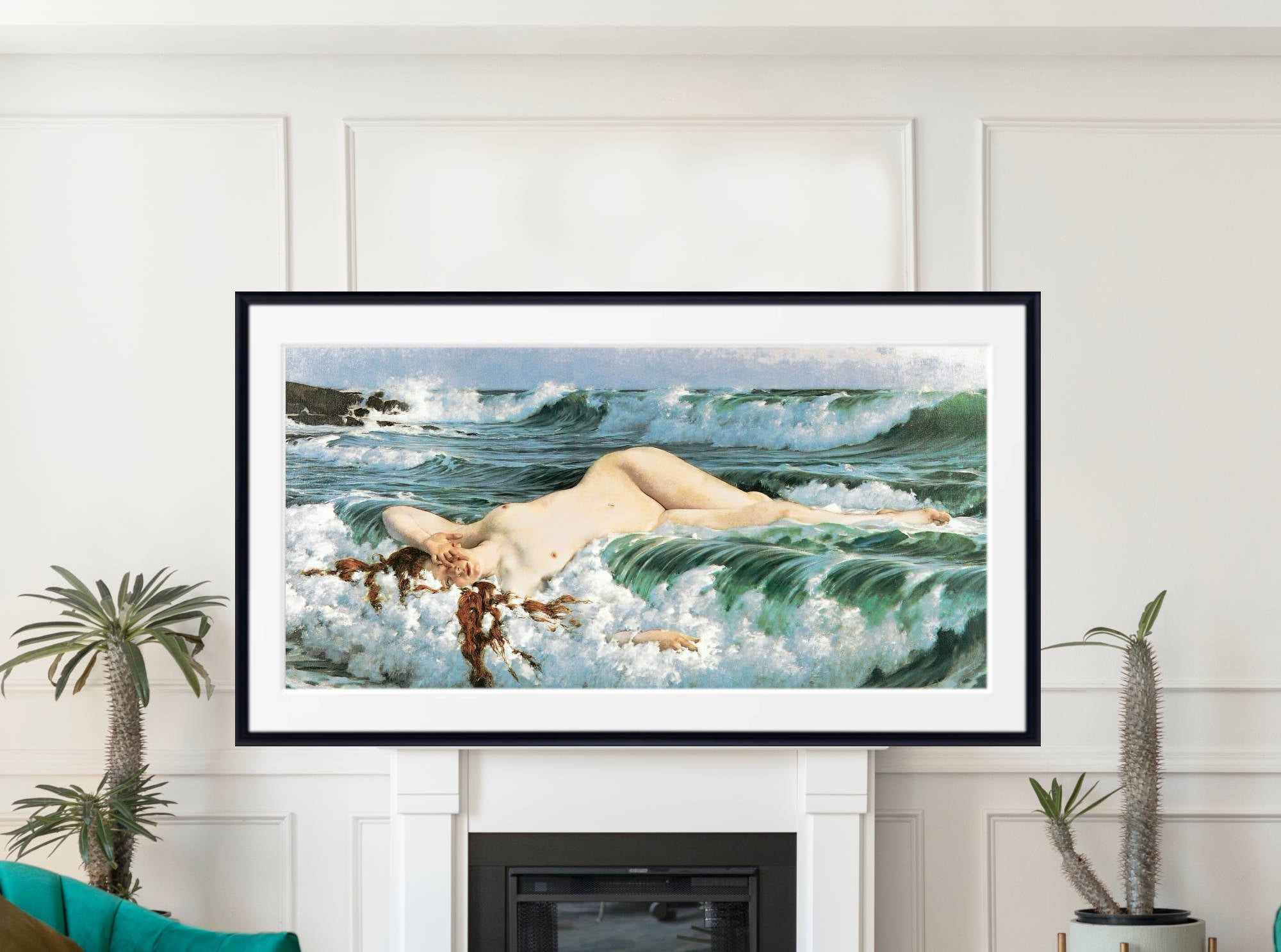 Adolf Hirémy-Hirschl Fine Art Print, The birth of Venus