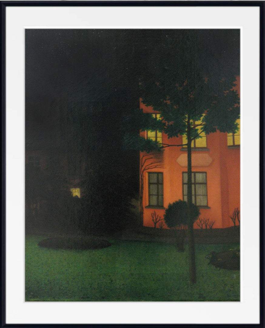 The blind house by William Degouve de Nuncques