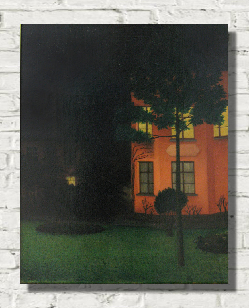 The blind house by William Degouve de Nuncques