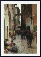The ghetto of Florence by Telemaco Signorini