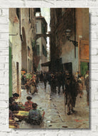 The ghetto of Florence by Telemaco Signorini