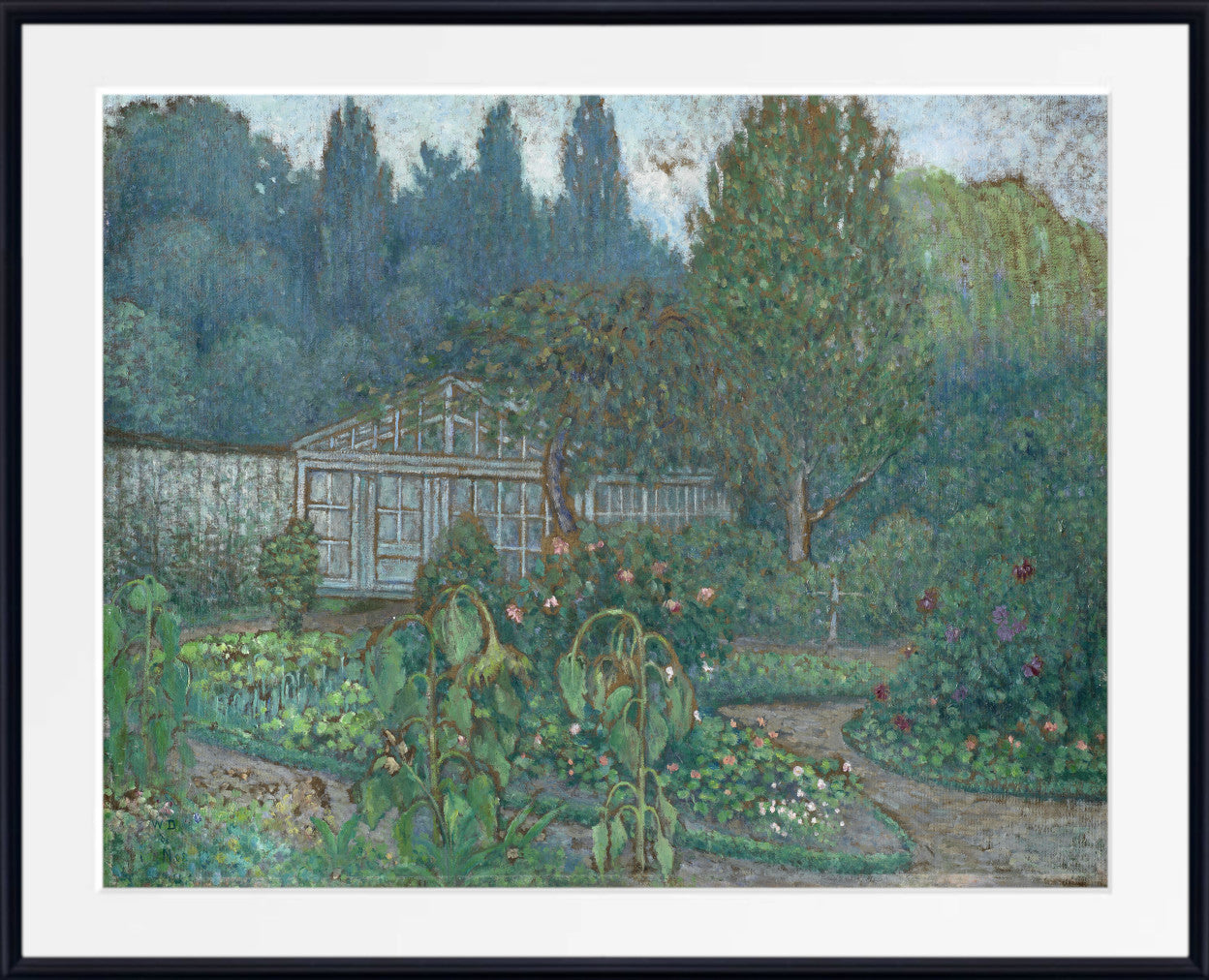 The greenhouse by William Degouve de Nuncques