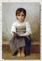 William-Adolphe Bouguereau, The hard lesson