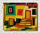 The little bright house – Landscape (1915) by Amadeo de Souza Cardoso