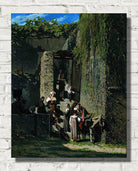 The merchant of La Spezia by Telemaco Signorini