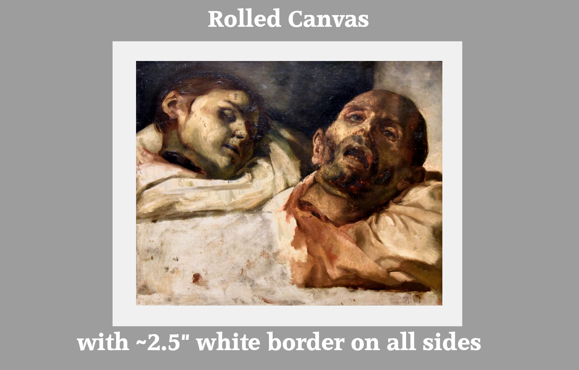 The severed Heads, Théodore Géricault