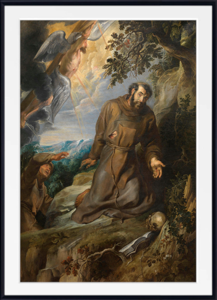 The stigmatisation of Saint Francis of Assisi  (circa 1633), Peter Paul Rubens