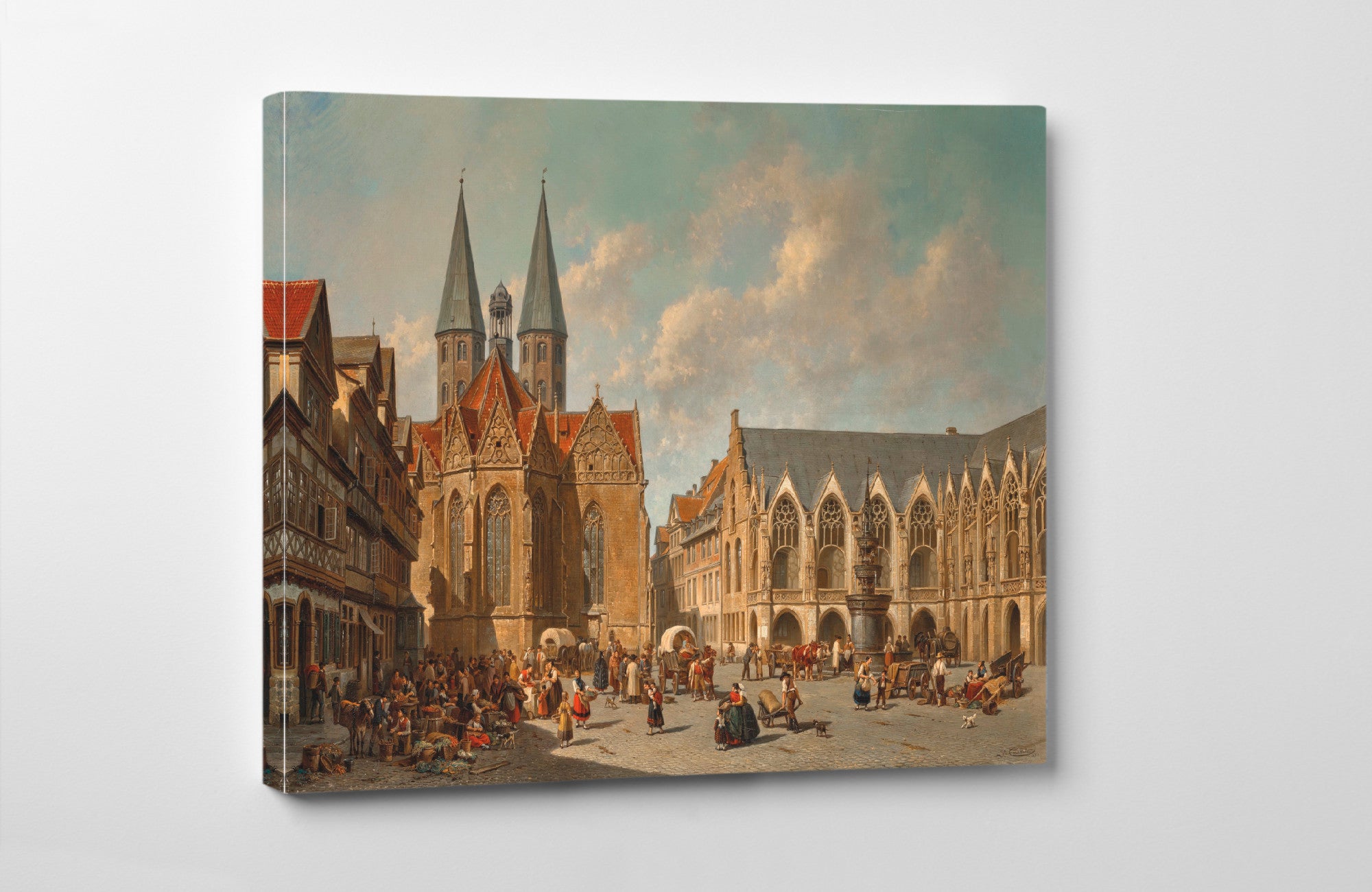 Jacques Carabain, The town square of Braunschweig