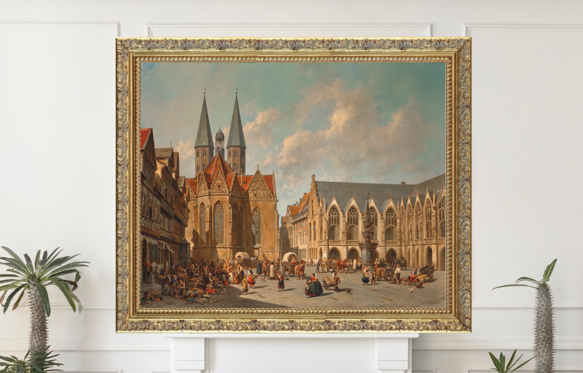 Jacques Carabain, The town square of Braunschweig