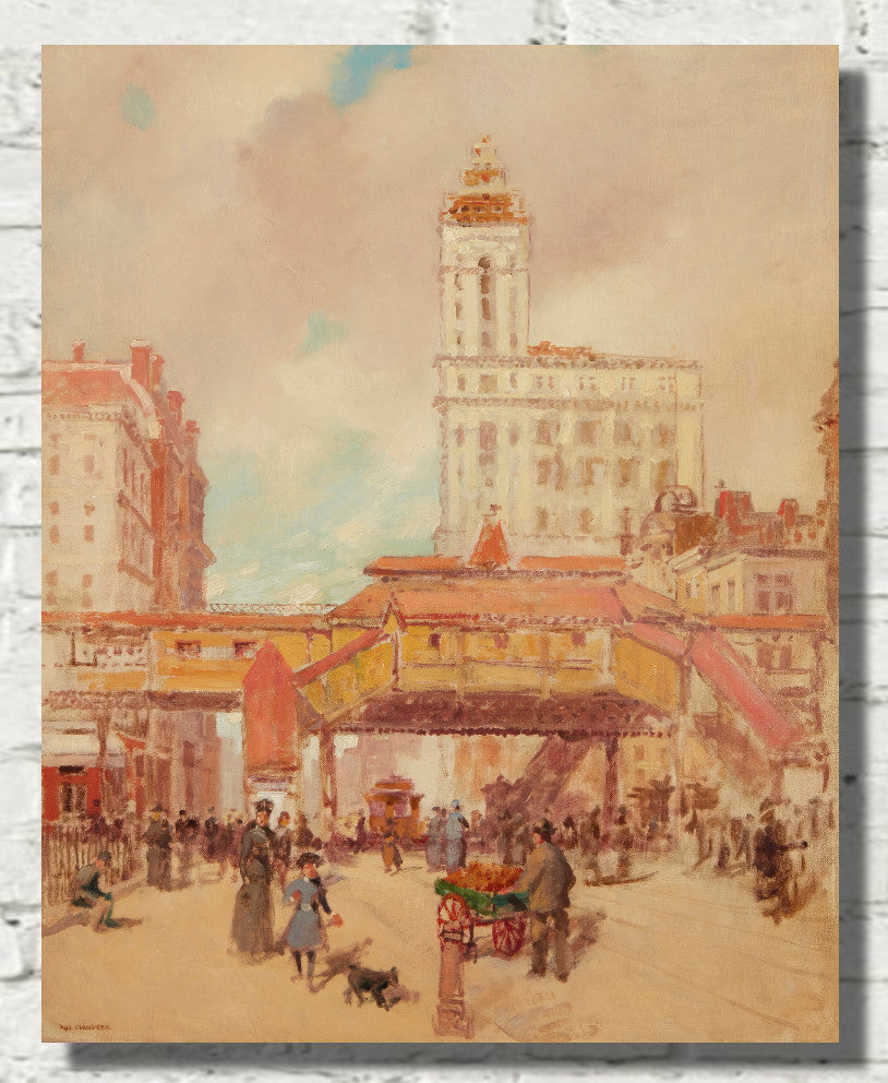Third Avenue, New York, Paul Cornoyer