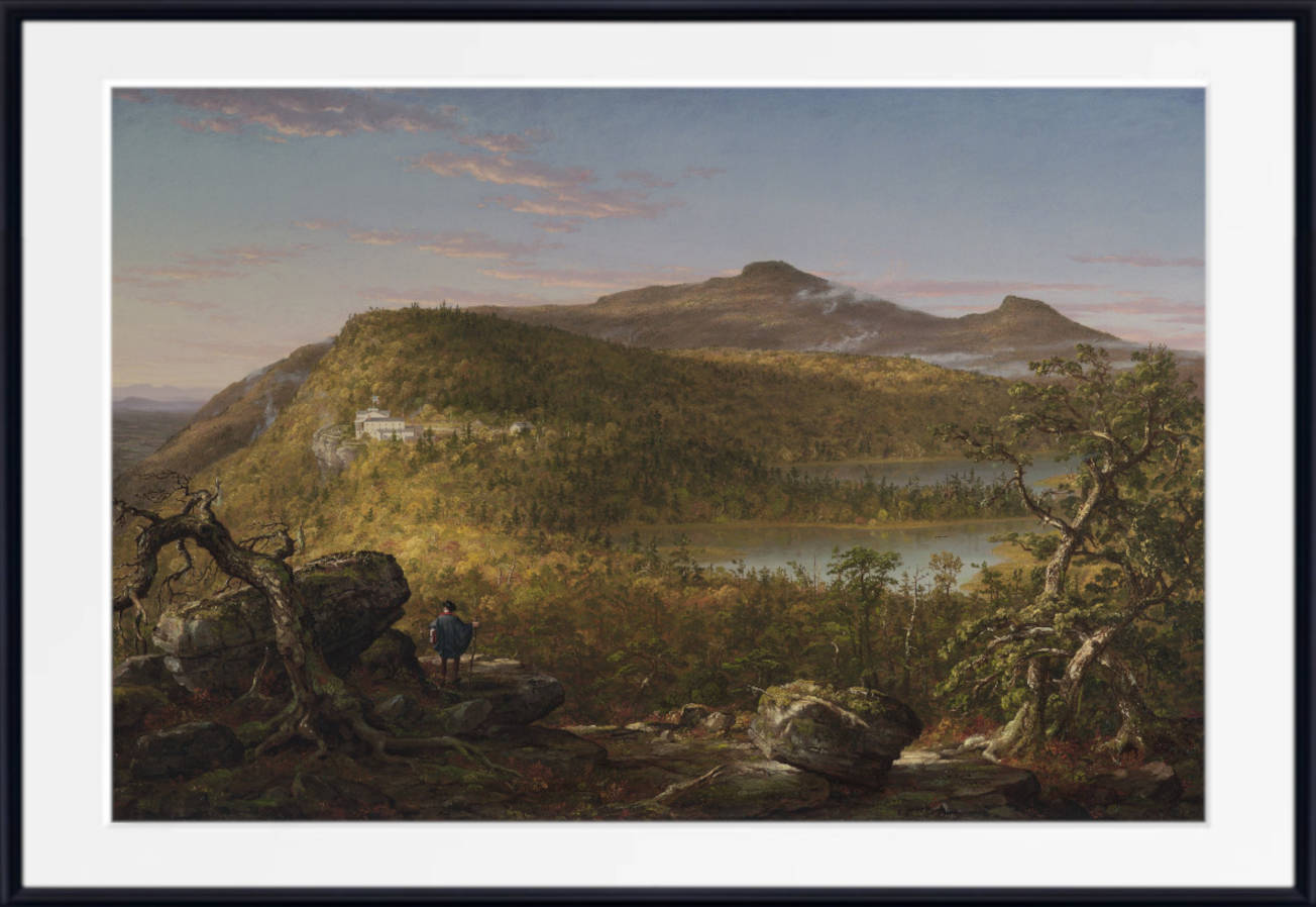 Thomas Cole, Old Masters Fine Art Print, Catskill Mountains Landscape