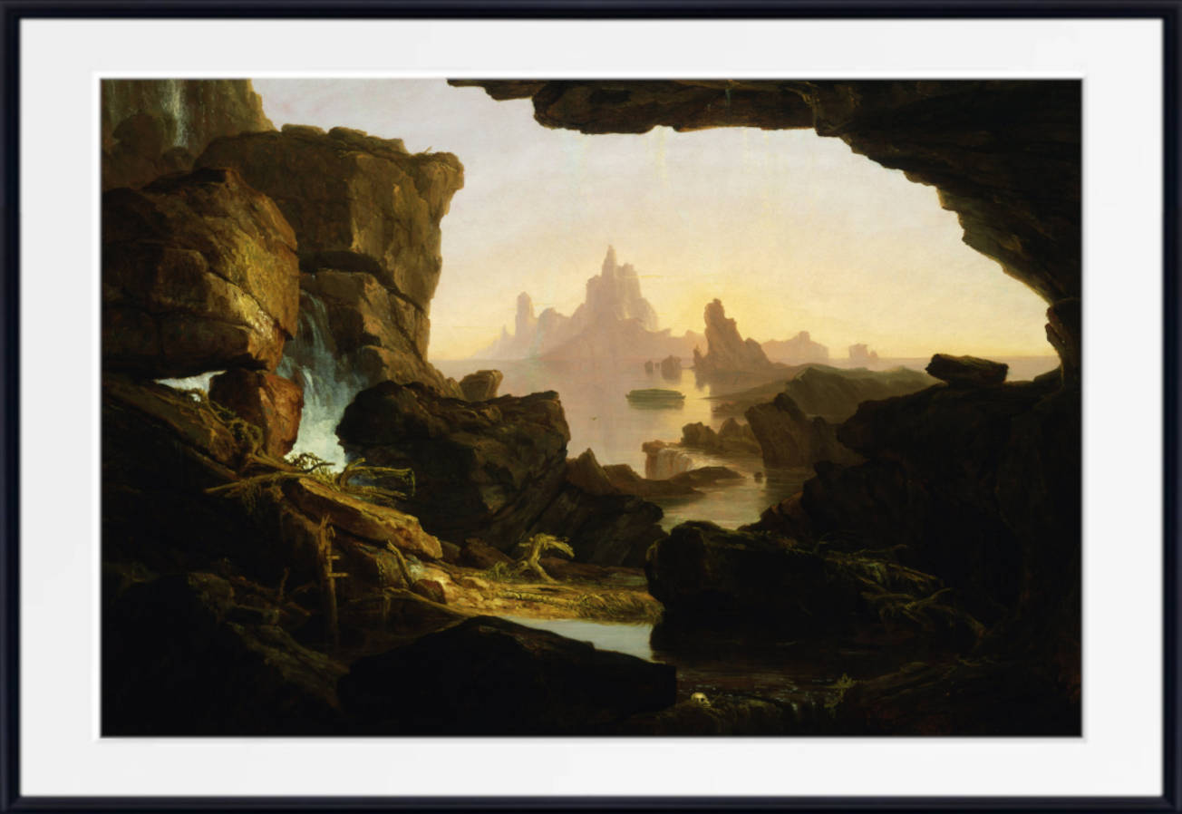 Thomas Cole, Old Masters Fine Art, Subsiding of the Waters of the Deluge
