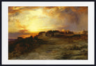 Thomas Moran Landscape Print : Pueblo Sunrise
