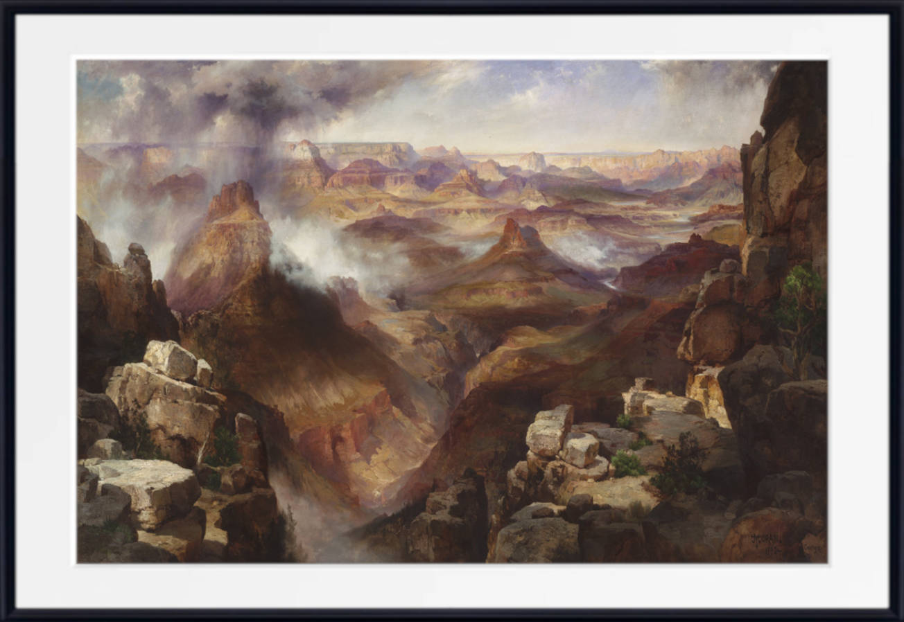 Thomas Moran Landscape Print : Grand Canyon