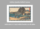Three Ronin on Road, Ando Hiroshige, The Ronin Series