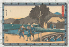Three Ronin on Road, Ando Hiroshige, The Ronin Series