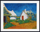Vincent Van Gogh Print, Three white cottages in Saintes-Maries (1888)