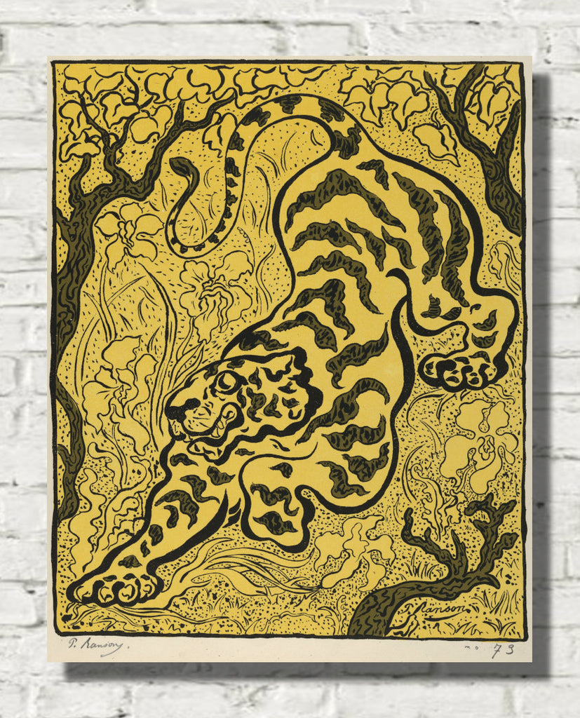 Tiger in the Jungle (1893) by Paul Ranson