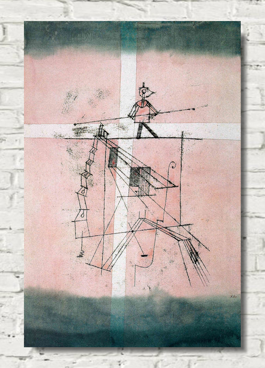 Tightrope by Paul Klee