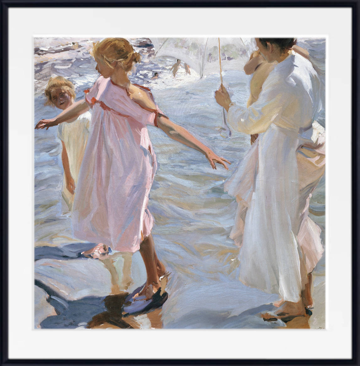 Joaquín Sorolla Print, Time for a Bathe, Valencia