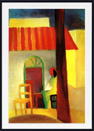 August Macke Print, Turkish Café
