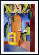 August Macke Print, Turkish Café (1914)
