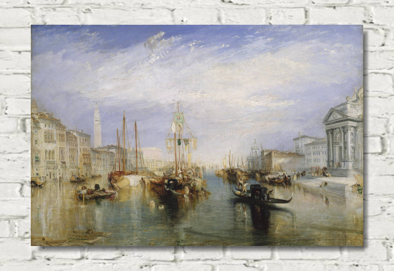 William Turner Print, Venice, The Grand Canal