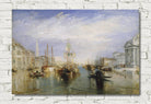 William Turner Print, Venice, The Grand Canal