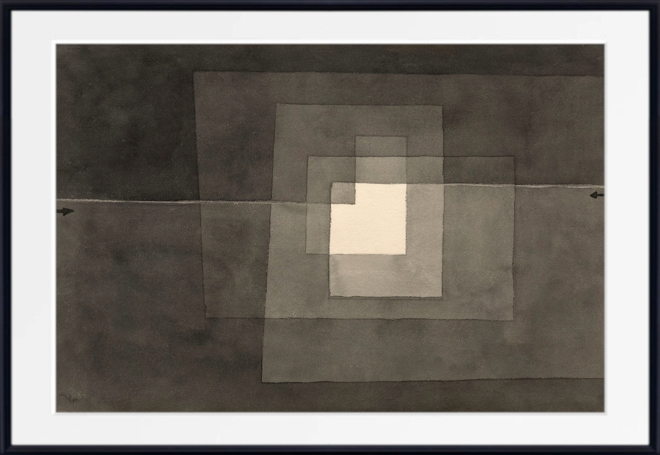 Two Ways, Paul Klee Fine Art Print