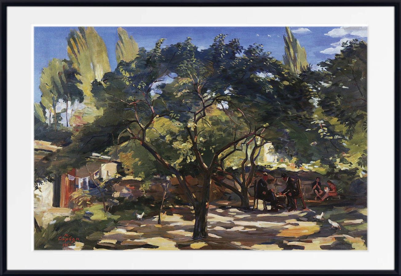 Martiros Sarian Fine Art Print: Under the Apricot Tree