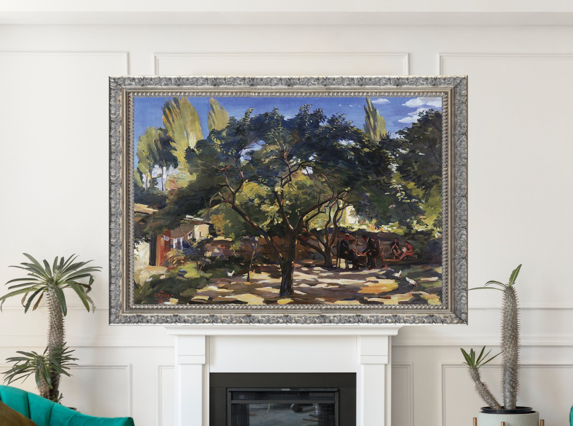 Martiros Sarian Fine Art Print: Under the Apricot Tree
