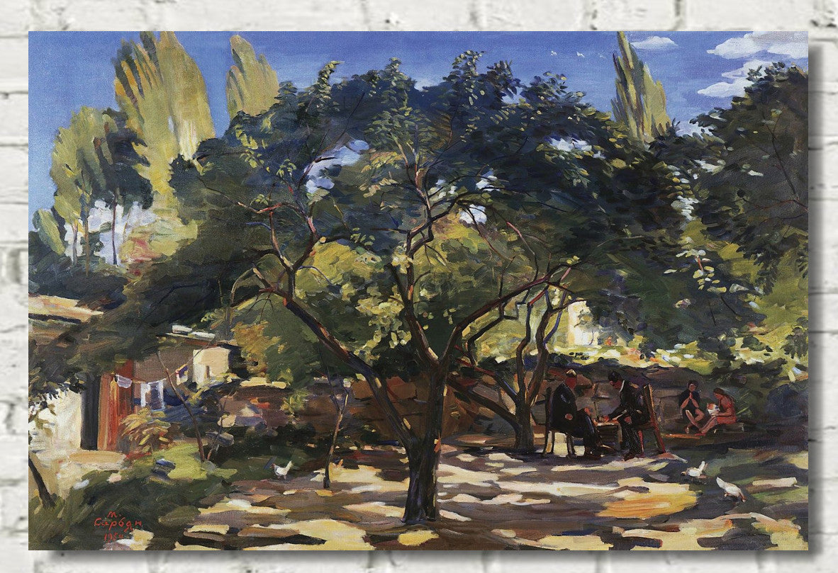 Martiros Sarian Fine Art Print: Under the Apricot Tree