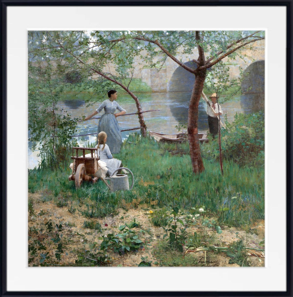 Under the Cherry Tree, John Lavery