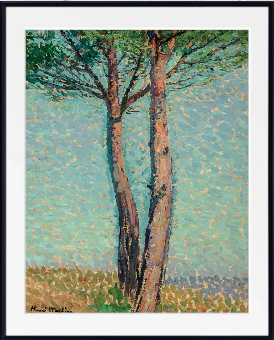 Henri Martin Print, A pine tree