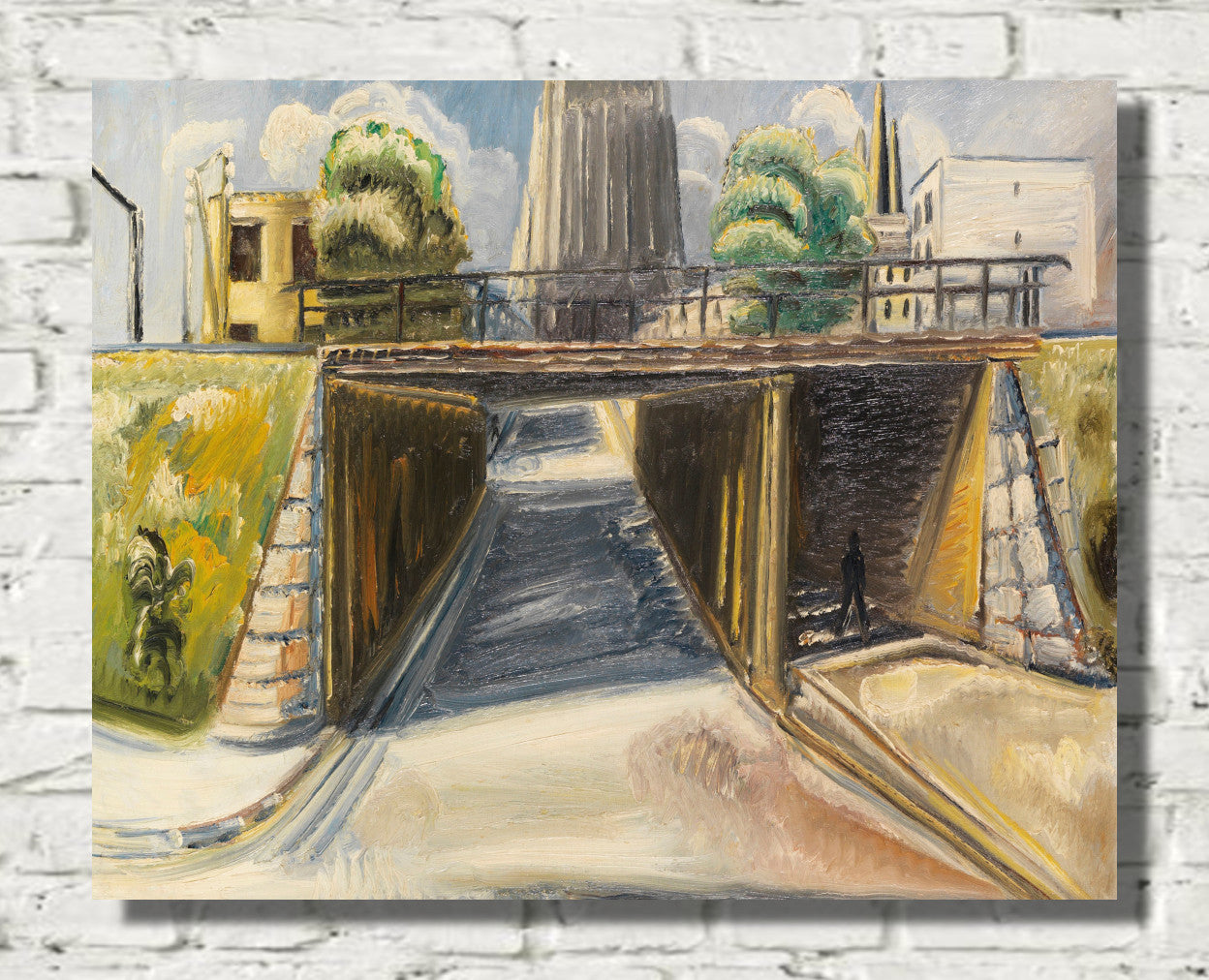 Underpass in Ulm (1933) by Paul Kleinschmidt