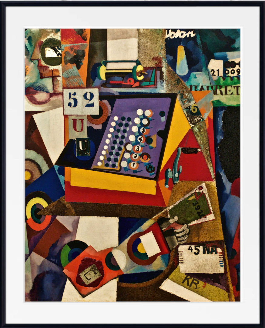 Cash register (c.1917) by Amadeo de Souza Cardoso