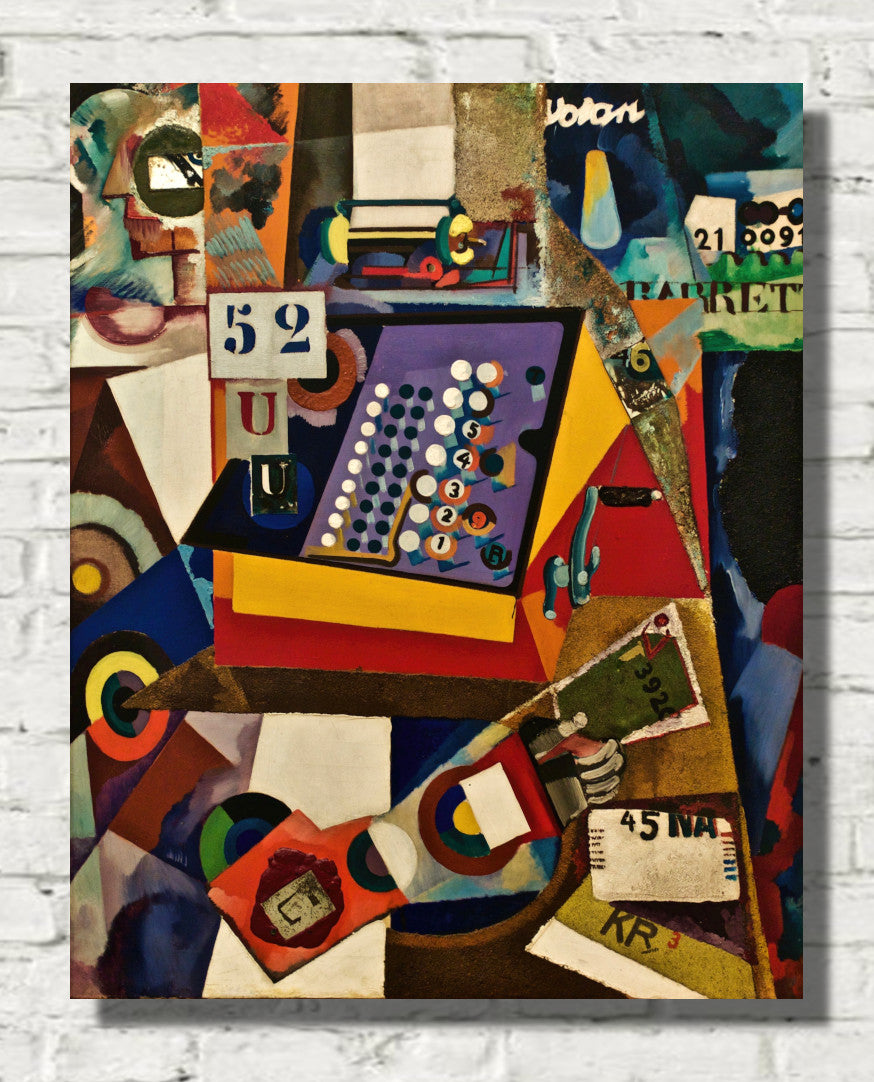 Cash register (c.1917) by Amadeo de Souza Cardoso
