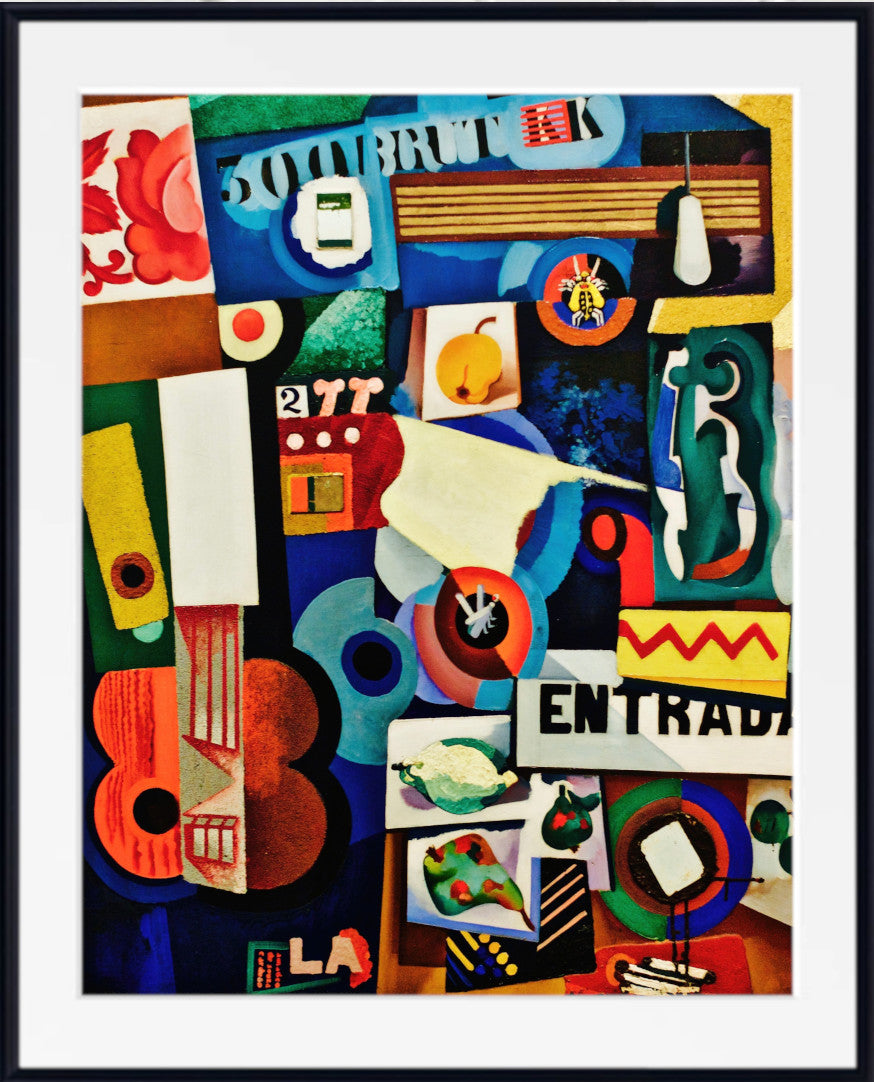 Untitled Collage (c.1917) by Amadeo de Souza Cardoso