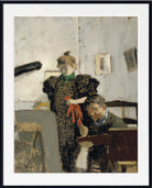 Vallotton at the Natansons by Édouard Vuillard