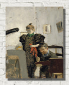 Vallotton at the Natansons by Édouard Vuillard