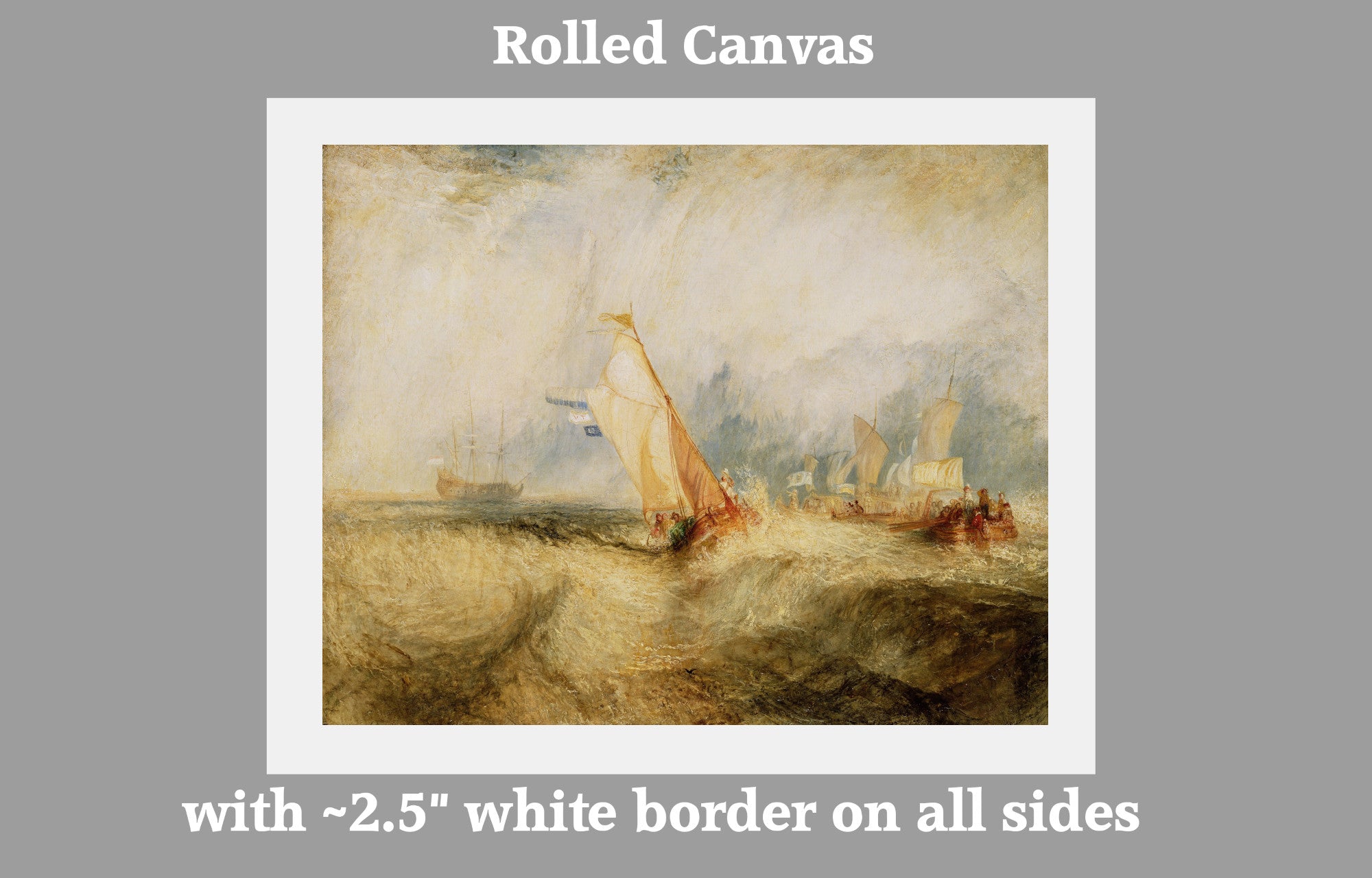 Van Tromp, Going About to Please His Masters by William Turner