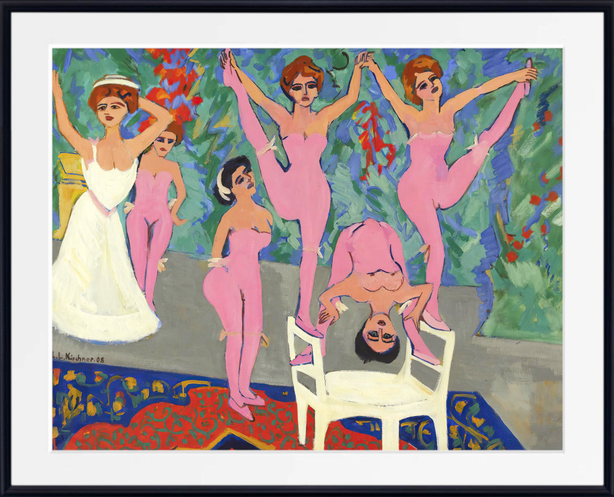 Variétéparade (Variety Show) (1908) by Ernst Ludwig Kirchner